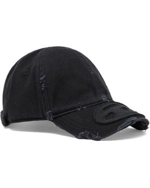 DIESEL C-Braff Hat With Worn-In Look in Red for Men | Lyst