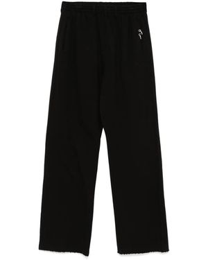 we11done Jogginghose Mit Piercing - Schwarz