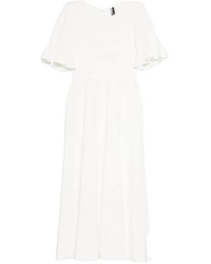 Needle & Thread Scallop Lace Pointelle Knit Gown - White