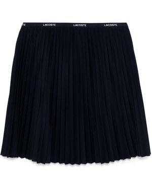 Lacoste Short Pleated Skirt - Blue
