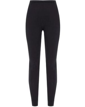 Issey Miyake Speckled Elastic-Waistline Leggings - Blue