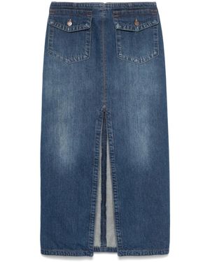 Chloé デニムスカート - ブルー