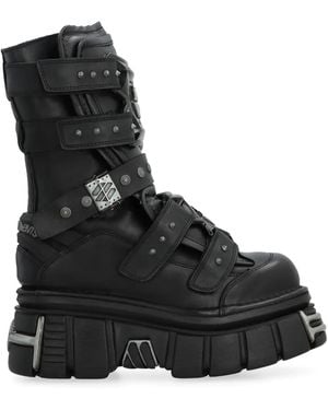 Vetements X New Rock Gamer Boots - Black