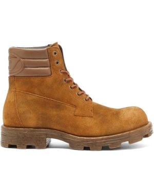 DIESEL D-Hammer Lace-Up Ankle Boots - Brown