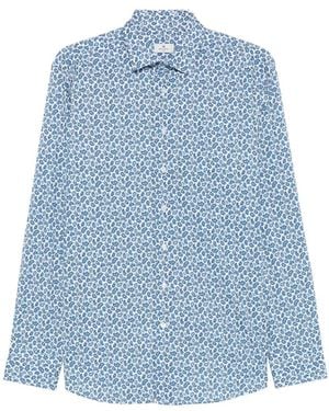 Etro Paisley-Print Shirt - Blue