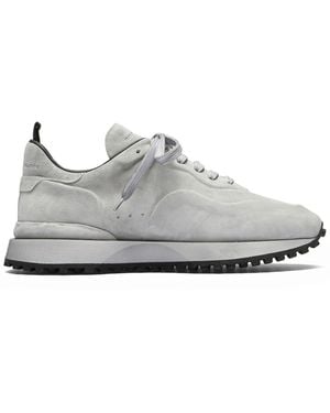 Officine Creative Logo Embossed Trainers - Grey