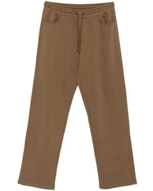 KARL LAGERFELD Drawstring-Waist Track Pants - Natural
