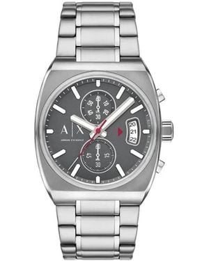 ARMANI EXCHANGE Square-Face 44Mm - White