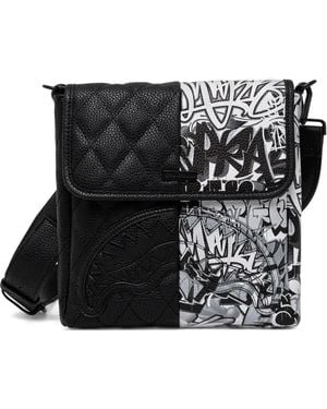 Sprayground キルティング ショルダーバッグ - ブラック