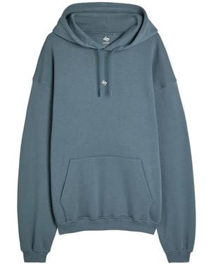 REPRESENT 247 Drawstring Hooded Sweatshirt - Blue