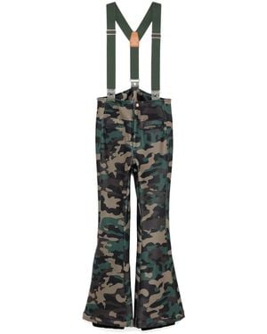 Cynthia Rowley Pantalones de esquí Slope - Verde