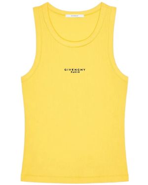 Givenchy Slim Fit Tank Top - Yellow