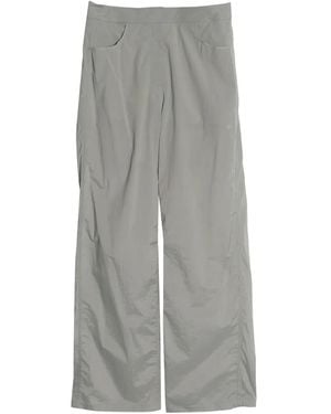 Amomento Reversible Flared Pants - Gray
