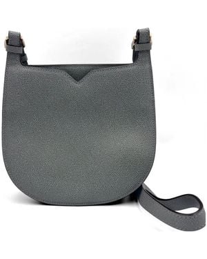 Valextra Sac À Bandoulière Weekend Moyen - Gray