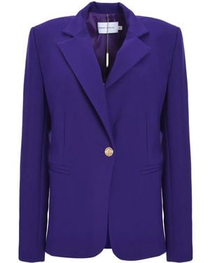 SIMONA CORSELLINI Single-Breasted Blazer - Blue