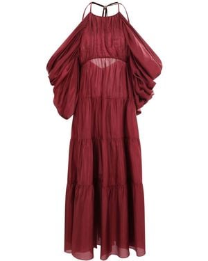 Zimmermann Tallow Maxi Dress - Red