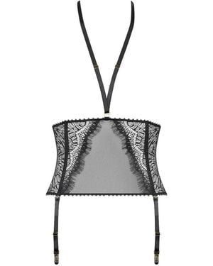 Maison Close Garter Belt - Black