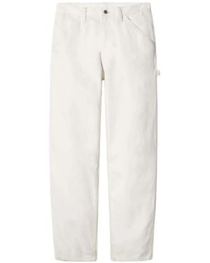 Nili Lotan Arnaud Straight-Leg Carpenter Jeans - White