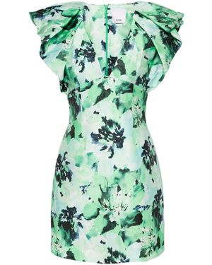 Acler Denare Mini Dress - Green