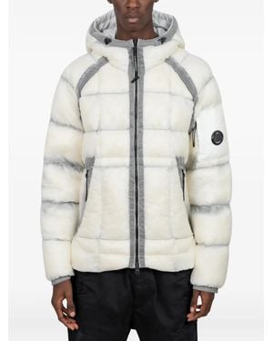 C.P. Company Dd-Shell Quilted Puffer Jacket - Natural