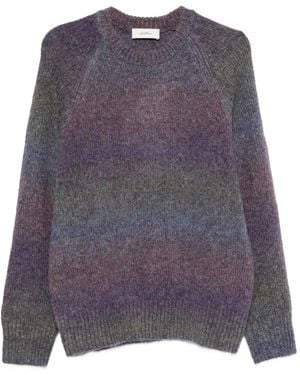 Les Deux Pullover Mit Farbverlauf-Optik - Lila