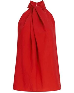 Silvia Tcherassi Shela Bluse - Rot