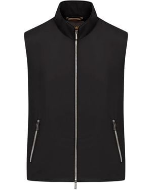 Moorer Padded Gilet - Black
