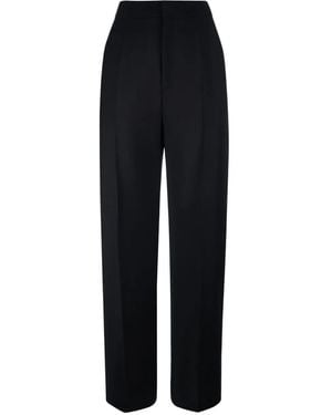 Loewe Pleated Pocket Trousers - Black
