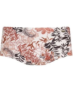 Amir Slama Costume Da Bagno A Fiori - Rosa