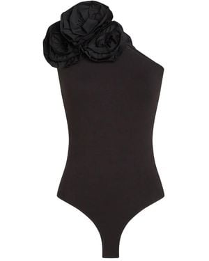 KARL LAGERFELD Body Con Motivo Floral - Negro