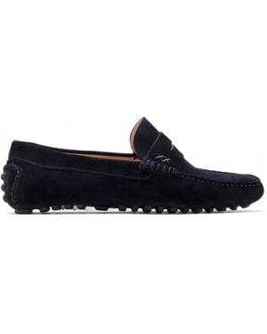 Forsa Frederick Suede Loafers - White