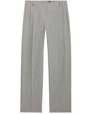 BOSS Pantalones Texturizados - Gris