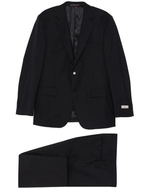 Canali Einreihiger Anzug - Schwarz