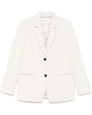 Closed Lola Blazer - White