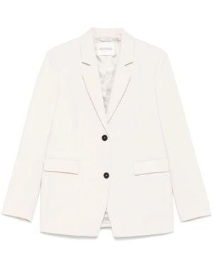 Closed Lola Blazer - White