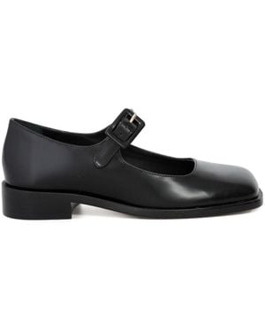 Sarah Chofakian 25Mm Nery Ballerina Shoes - Black