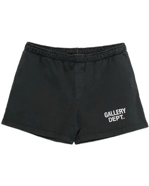 GALLERY DEPT. Zuma Logo-Print Shorts - Black
