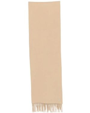 Sandro Schal Mit Fransensaum - Weiß
