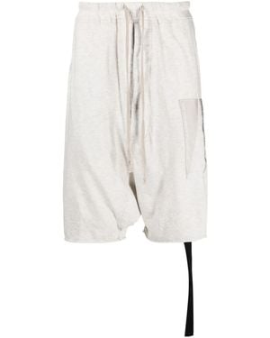 Rick Owens ドローストリング サルエルショーツ - ホワイト