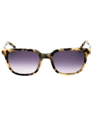 GANT Tortoiseshell-Effect Square-Frame Sunglasses - Brown