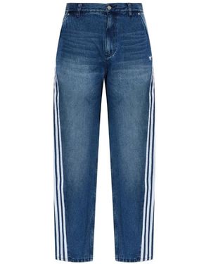 adidas Straight-Leg Jeans - Blue