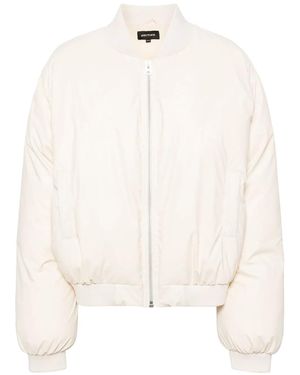Meotine Chaqueta bómber Sol acolchada - Blanco