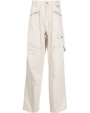 Isabel Marant Parker Straight-Leg Jeans - Natural