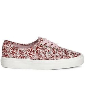 Vans Floral-Print Trainers - Pink