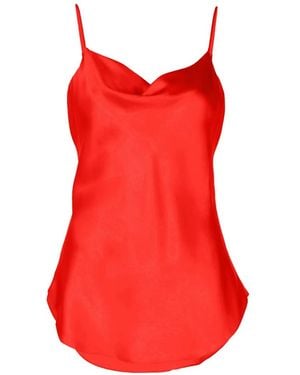 Cinq À Sept Marta Cami Blouse - Red