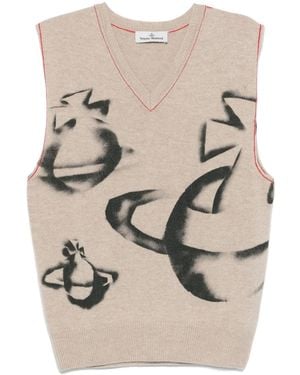 Vivienne Westwood Orbit Weste - Natur