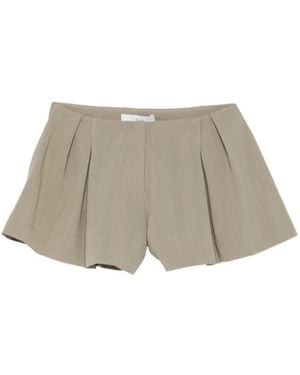 IRO Souty Pleated Shorts - Grey