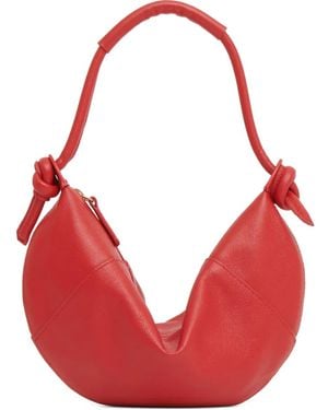 Mansur Gavriel Mini Fortuna Handle Bag - Red