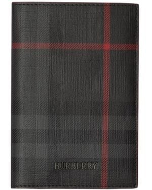 Burberry Logo-Detail Passport Holder - Schwarz