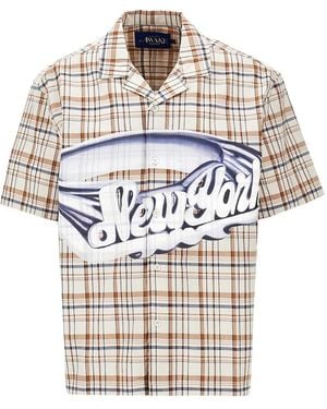 AWAKE NY Cotton Shirt - White